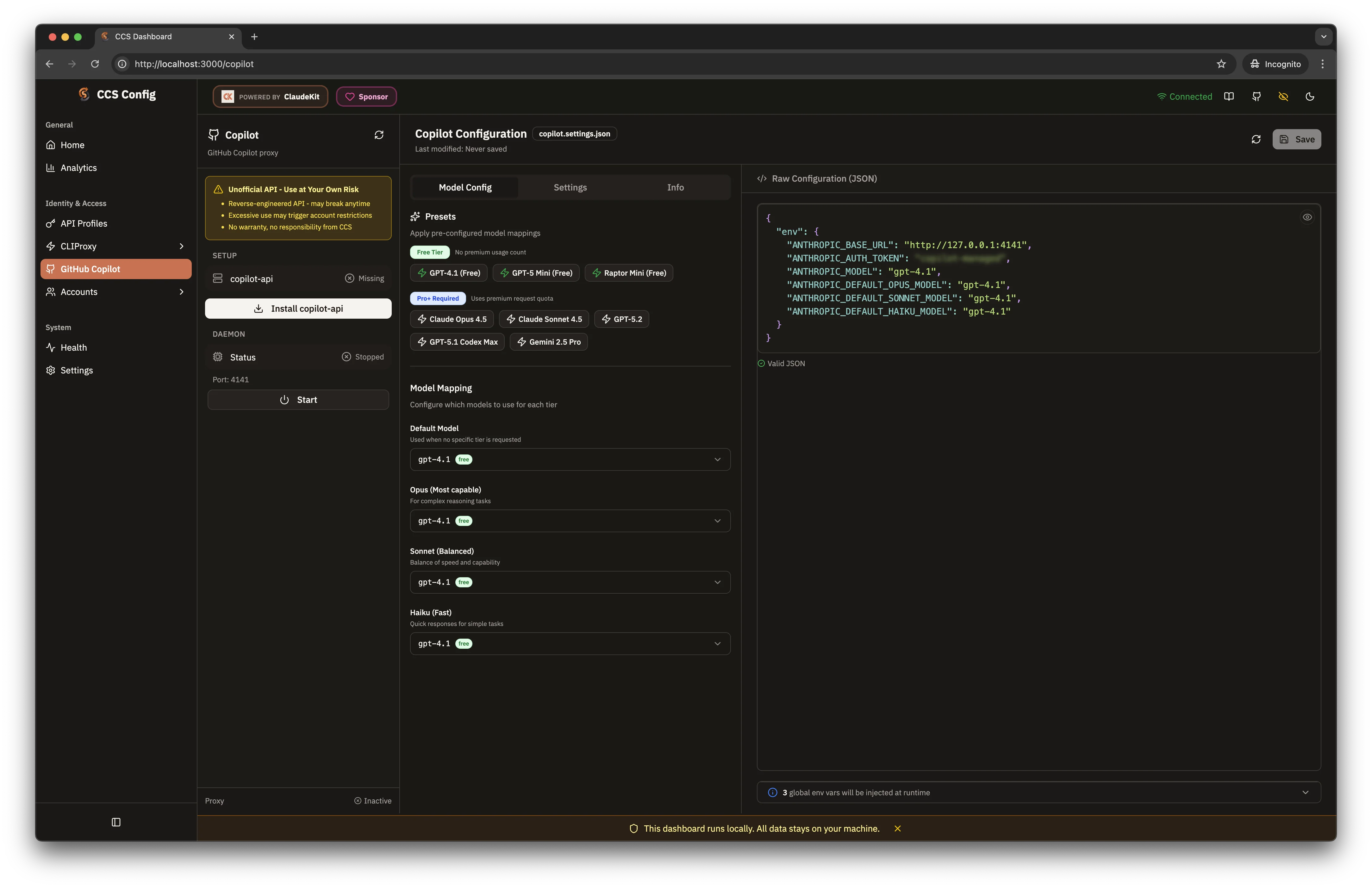 Copilot API
